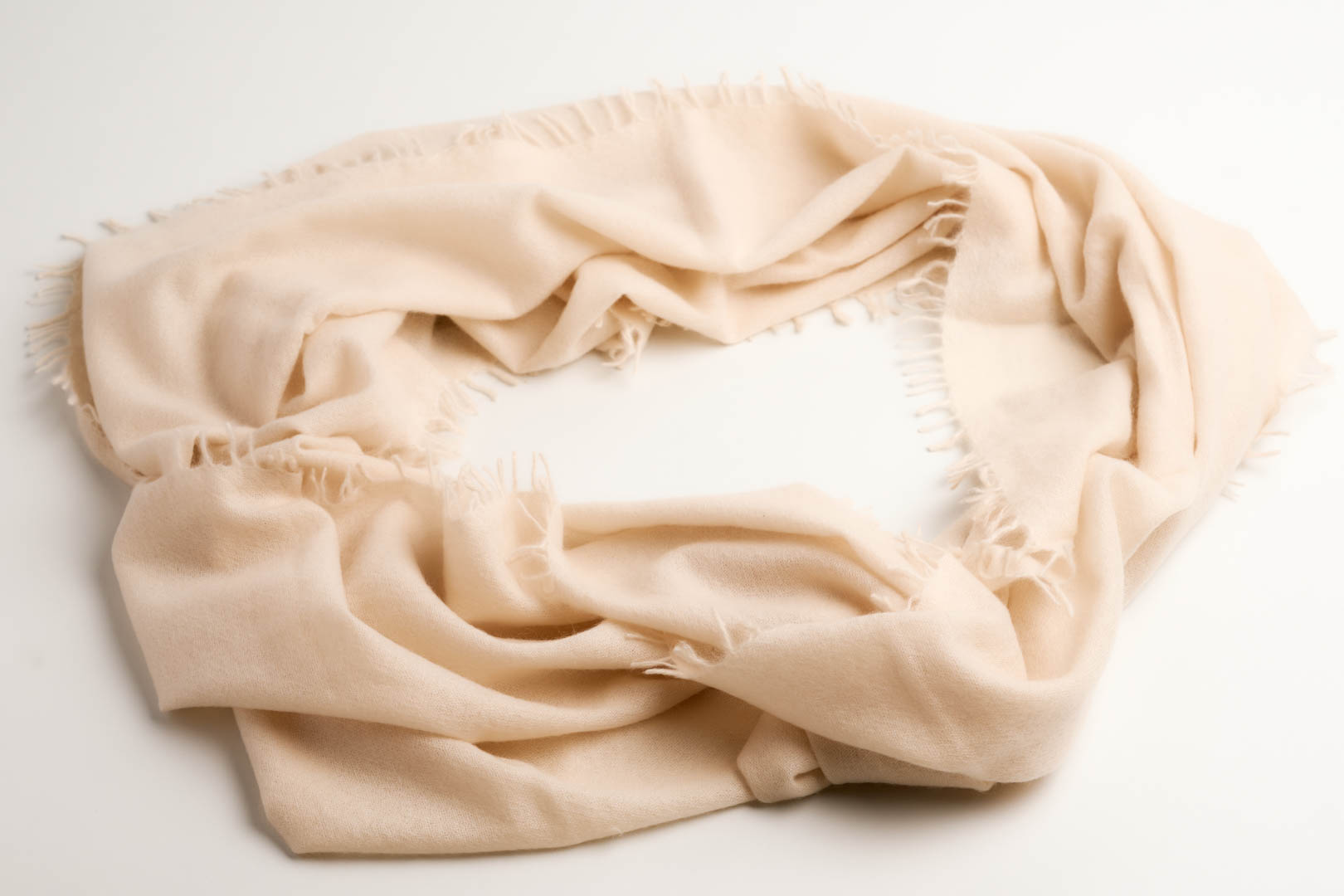 Thumbnail for Pure Cashmere shawl- Soft Pearl 